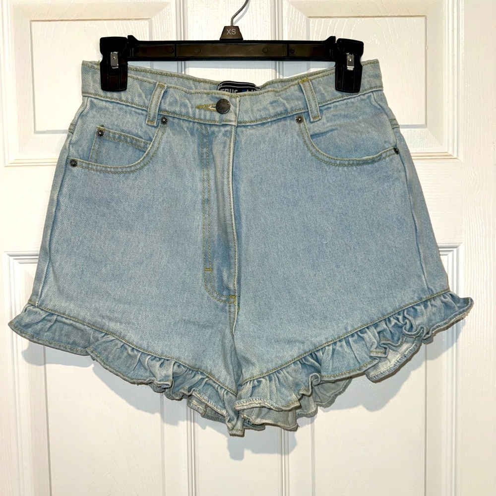 True Blue 100%Cotton Jean Shorts. Size 9/10